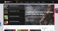 Desktop Screenshot of casino-hra.cz