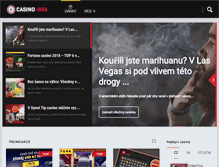 Tablet Screenshot of casino-hra.cz